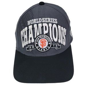 San Francisco Giants 2012 World Series Champions FITTED Baseball Hat S-M New Era